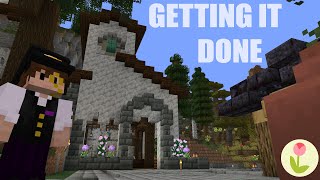 THE FINAL TRAIN STATIONS? | Minecraft Backyard SMP | 29