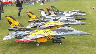 Fantastic 5 X 1:5 Scale F-16 | Fast And Close Formation Flight | Prowing 2023