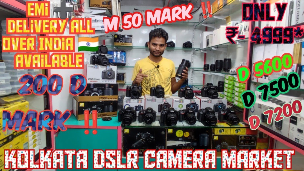 Nikon,canon,Sony Start only ₹999* Kolkata second hand Dslr camera