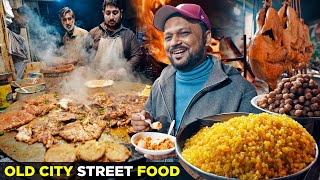 Old City Street Food since 1952 | Shah Ji Tawa Chicken | Halwa, Tosha, Katori Chat & Extreme Chinese