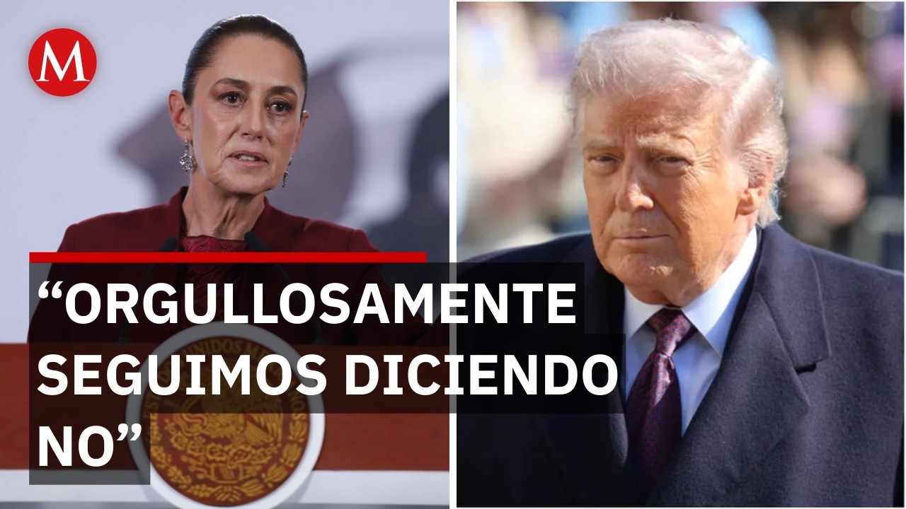 Sheinbaum defiende la soberanía nacional ante amagos de Trump