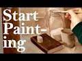 Feeling Lost? Oil Newbie Painting Guide, Full Demonstration in One Hour
