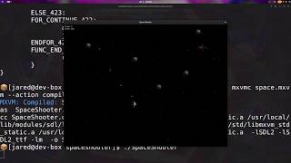 Space Adventure for MXVM compiler