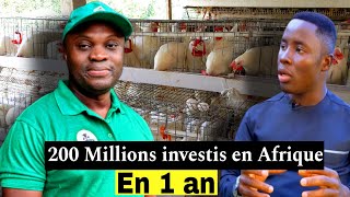 Incroyable: Il investit plus de 200 Millions FCFA en Afrique dans 3 projets ambitieux !