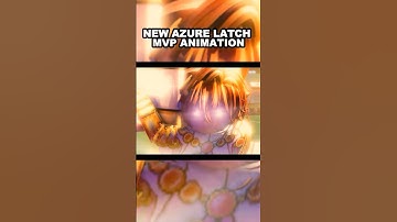 INSANE NEW MVP Animation for NEXT UPDATE in Azure Latch... #bluelock #bluelockrivals #azurelatch