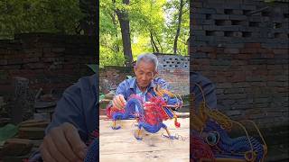 पोते के लिए हाथ से बनाया Dragon 🐲~ wood toy-woodworking art skill wood / hand crafts #shorts