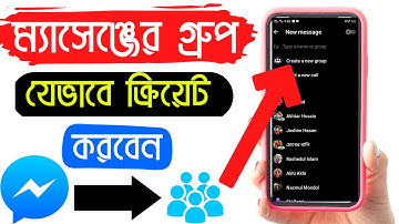 How to create messenger group | Create messenger group | Facebook messenger