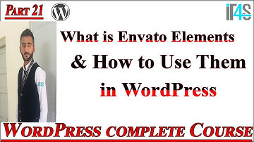 WordPress Tutorial Complete Course Part- 21 | Introduction & Use of Envato Elements