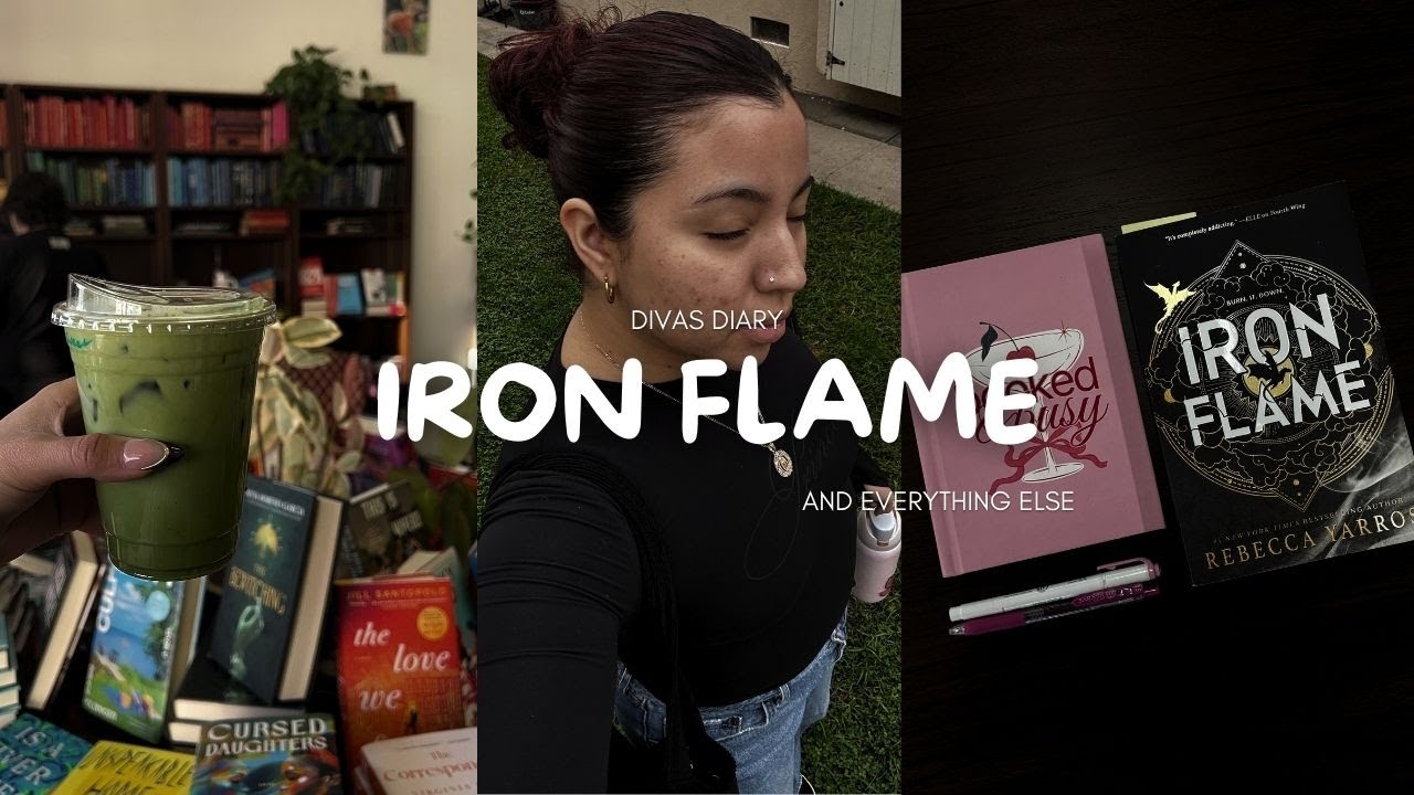 Reading Iron Flame, Hosting Book Club & Everything Else This Week | Vlog