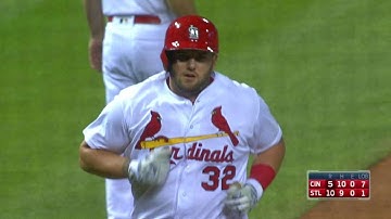 CIN@STL: Adams powers a two-run homer to center