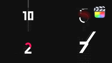 Cutting-Edge Countdown Modular Template for Final Cut Pro — MotionVFX