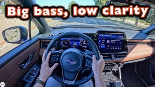 2026 Subaru Outback – Harman Kardon 12-speaker Sound System Review