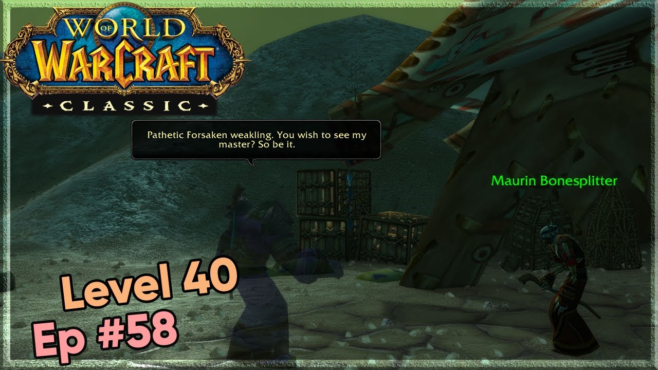 1v1 Lord Azrethoc in Desolace and profession skill-ups in Orgrimmar! CE058 [Classic WoW]