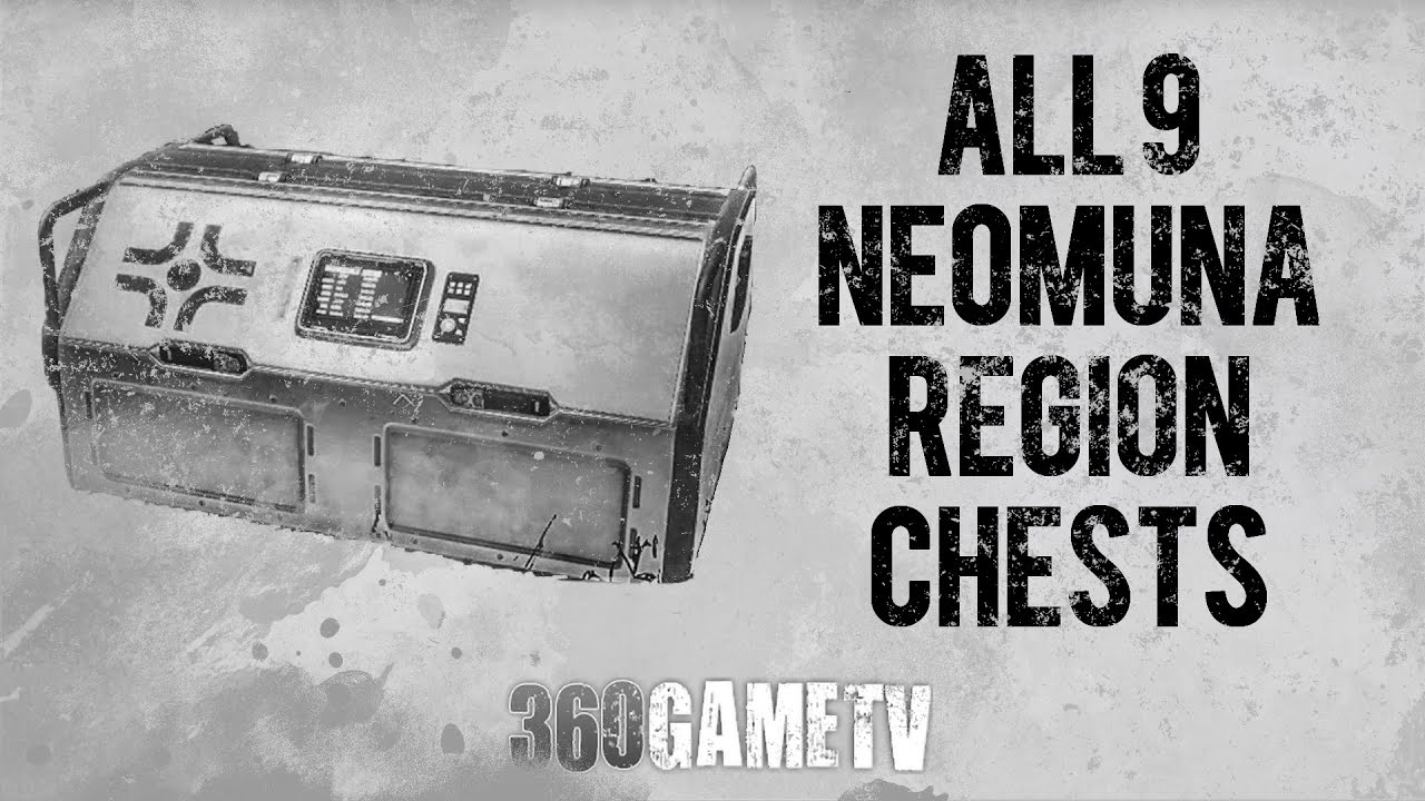 All Neomuna Regional Chests Destiny 2 