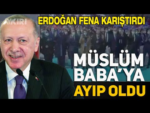 Recep Tayyip Erdoğan Müslüm Gürses İle Orhan Gencebay'ı Karıştırdı Video Gündem Oldu