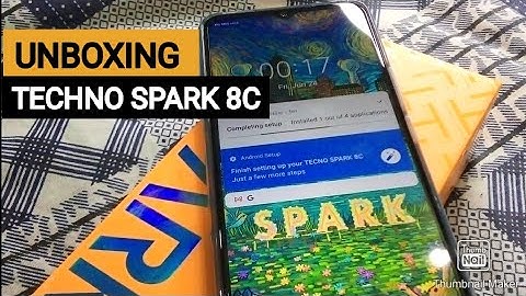 Unboxing Techno Spark 8C | My New Mobile |