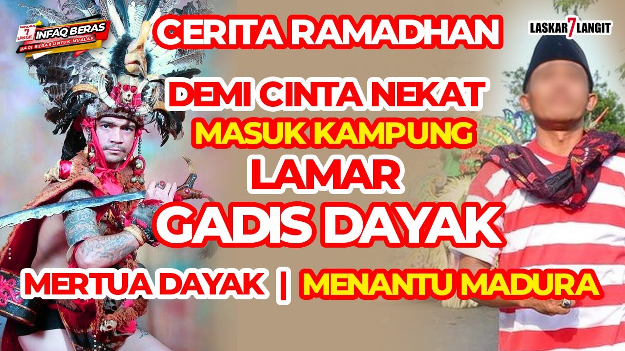 Perjuangan Pemuda Madura Mendapatkan Cinta Gadis Dayak | Kisah Mualaf Meriam Belina Masuk Islam