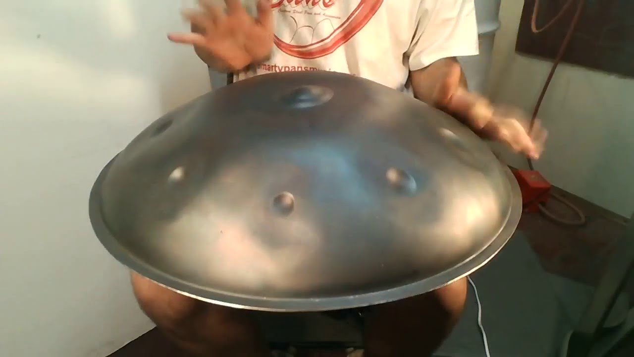 Hamsa Handpan nitrided prototype #10 - E Celtic 9