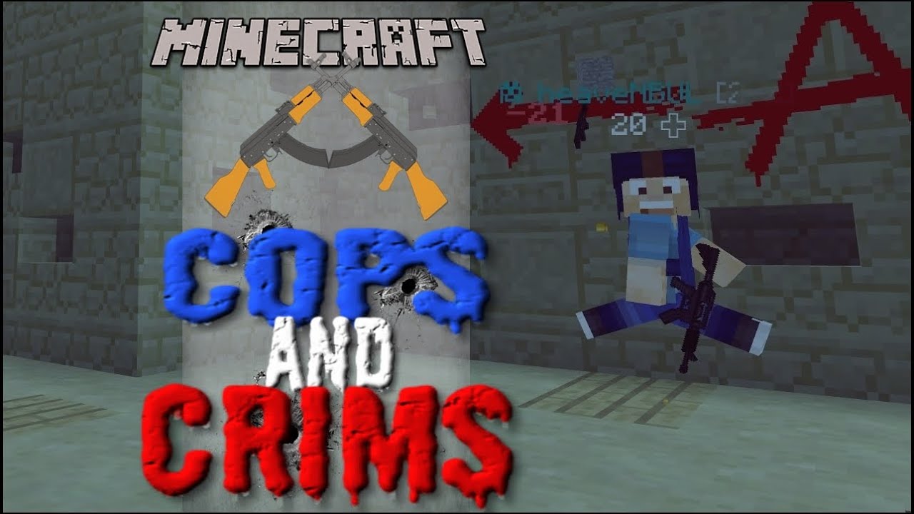 Minecraft: Cops And Crims - КУКИТЕ МЕ ГОНЯТ (Minigame)