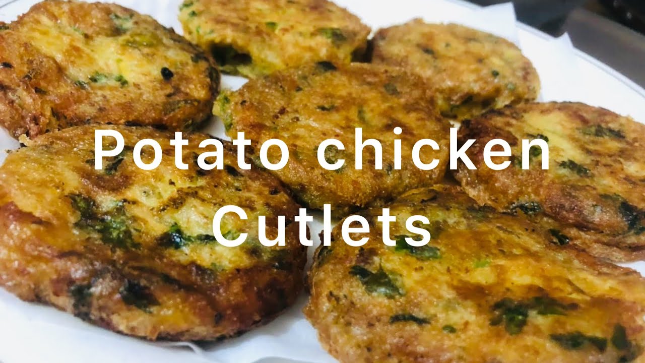 Potato chicken cutlets by sadia’s kitchen YouTube