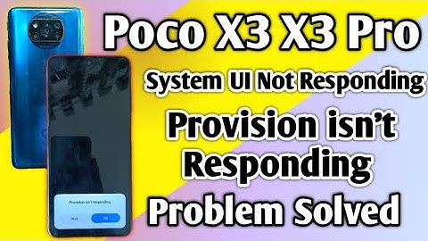 Poco X3 X3 Pro After CPU Reballing System UI isn