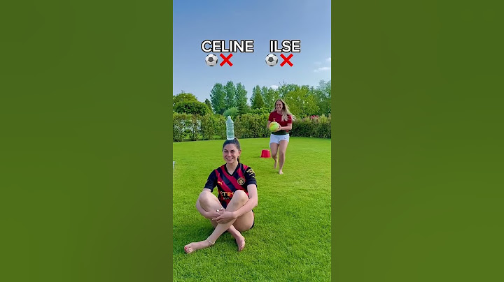 BOTTLE CHALLENGE 🙈⚽️ #celinedept #football