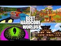 INCREDIBLE Hardcore Minecraft Worlds (Best Hardcore Minecraft Worlds)