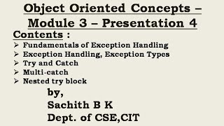 Module 3(OOC) - Presentation 4