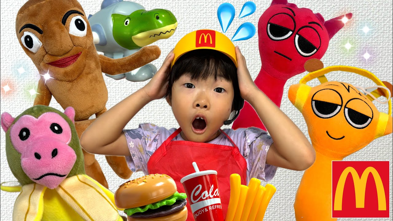 Italian Brainrot and Splanky come to visit McDonald's! Can Koko