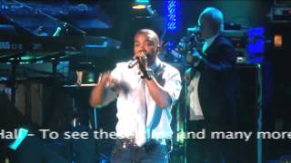 Loyiso performs "I Want You" at Mandela Day 2009 from Radio City Music Hall