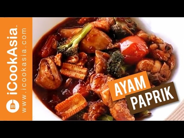 Resipi ayam masak paprik