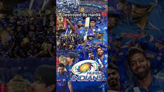 Hardik Pandya DESTROYING Rohit’s MI? 📉 #mifan #rohitsharma #hardikpandya #cricketcontroversy