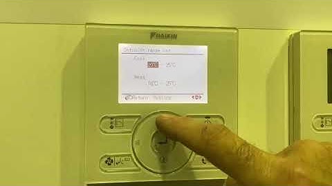 Setting Temperature limitation on BRC1E Controller