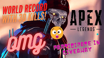 30 Kills WORLD RECORD!!  | #gaming #tdm #1ksubscribers #apexlegendsmobile #viral check Description👇👀