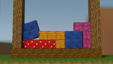 MINECRAFT TETRIS | SOFTBODY TETRIS V.4