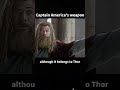 What weapons does Captain America have ?#funny #foryou #marvel #captainamerica