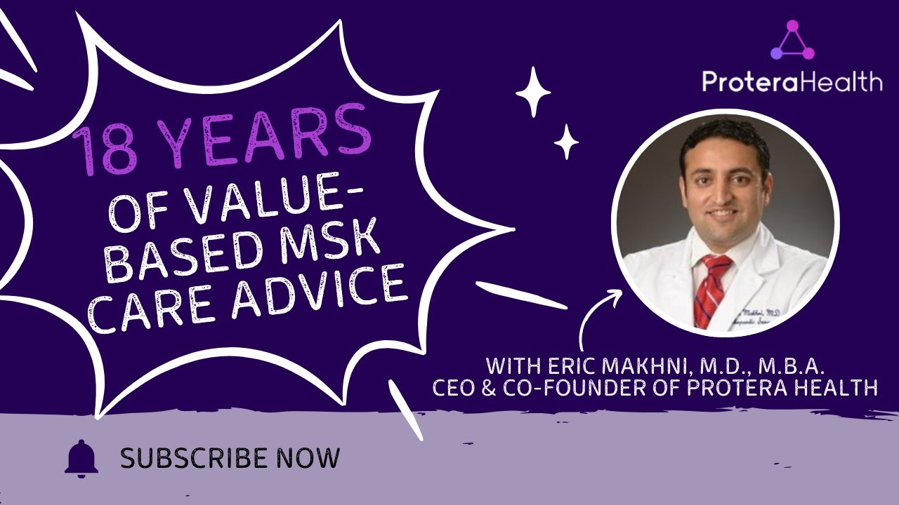 Cut MSK Care Costs Through Virtual Solutions | Protera Health