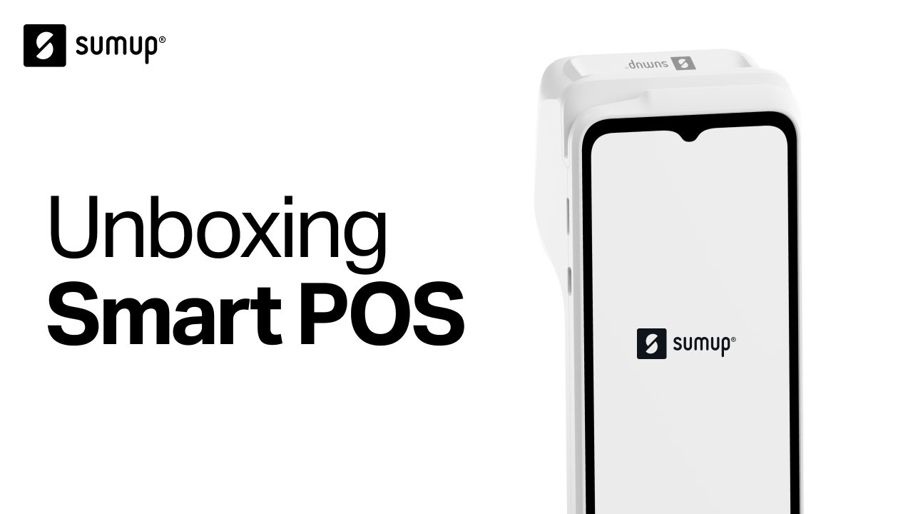 Unboxing Smart POS SumUp | Descubre la máquina de pagos más avanzada para tu negocio