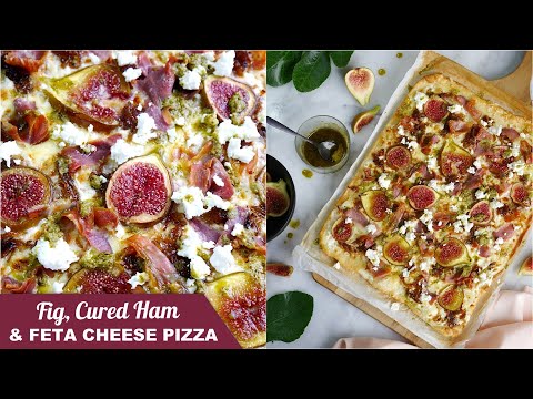 Video: Pizza Nrog Ham, Feta Cheese Thiab Radish