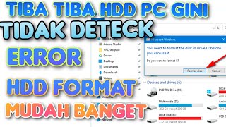 Hardisk Eksternal Terbaca Cara Memperbaiki Flashdisk Hardisk hdd Yang Tidak Terbaca di PC laptop