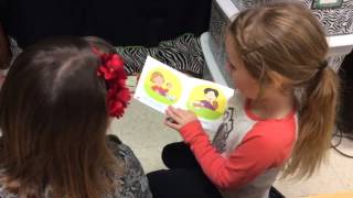 Partner Reading In Kindergarten