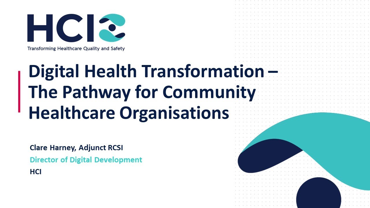 Webinar: Digital Health Transformation – The Pathway for Community ...