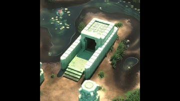 Legend of Zelda Swamp Ruins Loop (Square)