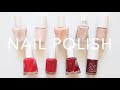 Most Worn Nail Polish | At-Home Manicure Shades