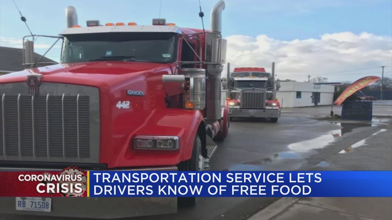 Transportation service lets drivers know of free food YouTube