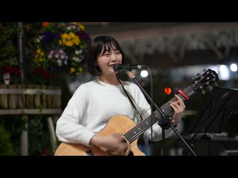 ④パクユナ  オリジナル楽曲♪さがしもの 　浜松路上ライブ 2023･2･18【4K60P高画質】