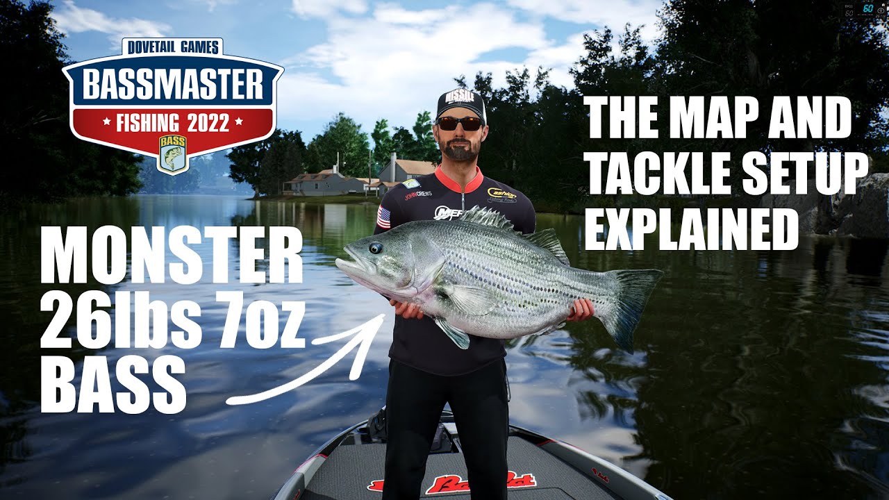 Catching a 26lbs 7oz Bass on Lake Chickamauga // Map Location and Lure