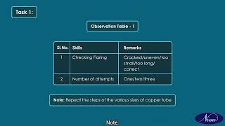 Make flare joints and test them with flare fittings | NIMI | DIGITAL | MARATHI |