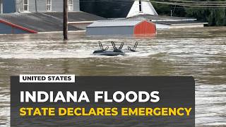 Indiana declares emergency as historic storms batter the US Midwest