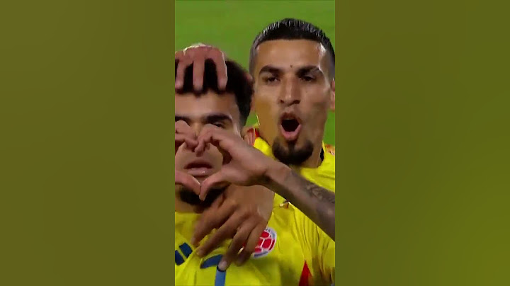 ¡GOLAZO de COLOMBIA! Luis DÍAZ la hace de crack 🔥⚽️🇨🇴#shorts